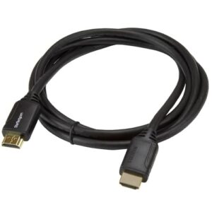 StarTech.com Cable de 2m HDMI 2.0 Certificado Premium con Ethernet - HDMI de Alta Velocidad Ultra HD de 4K a 60Hz HDR10 - para Monitores o TV UHD StarTech.com Cable de 2m HDMI 2.0 Certificado Premium con Ethernet – HDMI de Alta Velocidad Ultra HD de 4K a 60Hz HDR10 – para Monitores o TV UHD