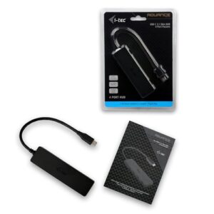 i-tec Advance USB-C Slim Passive HUB 4 Port i-tec Advance USB-C Slim Passive HUB 4 Port