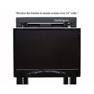 StarTech.com Bracket Soporte Montura para Monitores VESA LCD en Rack Armario de 19″ Pulgadas