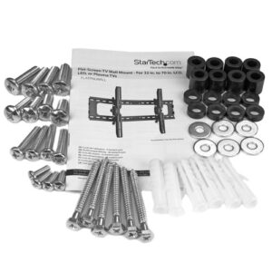 StarTech.com Soporte de TV de Pantalla Plana para Pared - Pivotante StarTech.com Soporte VESA de Pared para Televisor o Monitor LCD, LED o Plasma de 32 a 70 Pulgadas