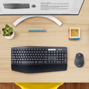 Logitech MK850 Performance teclado Ratón incluido RF Wireless + Bluetooth QWERTZ Alemán Negro