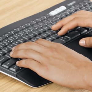 Logitech MK850 Performance teclado Ratón incluido RF Wireless + Bluetooth AZERTY Belga Negro