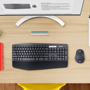 Logitech MK850 Performance teclado Ratón incluido RF Wireless + Bluetooth AZERTY Belga Negro