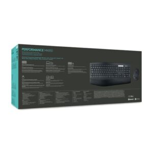 Logitech MK850 Performance teclado Ratón incluido RF Wireless + Bluetooth AZERTY Belga Negro