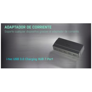 i-tec USB 3.0 Charging HUB 7 Port + Power Adapter i-tec USB 3.0 Charging HUB 7 Port + Power Adapter