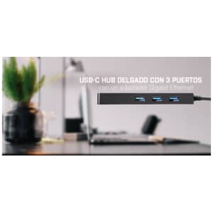 i-tec Advance USB-C Slim Passive HUB 3 Port + Gigabit Ethernet Adapter i-tec Advance USB-C Slim Passive HUB 3 Port + Gigabit Ethernet Adapter