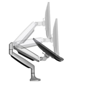 StarTech.com Brazo Ergonómico de Escritorio para Monitor VESA hasta 9kg - de Servicio Pesado - Movimiento Total, Altura Ajustable y Articulado - Aluminio - Abrazadera en C/Ojal - Plata StarTech.com Brazo Ergonómico de Escritorio para Monitor VESA hasta 9kg – de Servicio Pesado – Movimiento Total, Altura Ajustable y Articulado – Aluminio – Abrazadera en C/Ojal – Plata