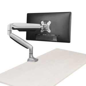 StarTech.com Brazo Ergonómico de Escritorio para Monitor VESA hasta 9kg - de Servicio Pesado - Movimiento Total, Altura Ajustable y Articulado - Aluminio - Abrazadera en C/Ojal - Plata StarTech.com Brazo Ergonómico de Escritorio para Monitor VESA hasta 9kg – de Servicio Pesado – Movimiento Total, Altura Ajustable y Articulado – Aluminio – Abrazadera en C/Ojal – Plata