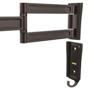 StarTech.com Soporte de pared de doble giro para monitor – Montura VESA para Pantallas de hasta 27 Pulgadas