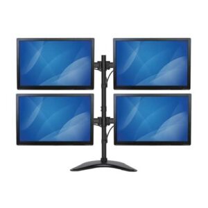 StarTech.com Base de Soporte Ajustable VESA para 4 Monitores de hasta 27 Pulgadas StarTech.com Base de Soporte Ajustable VESA para 4 Monitores de hasta 27 Pulgadas