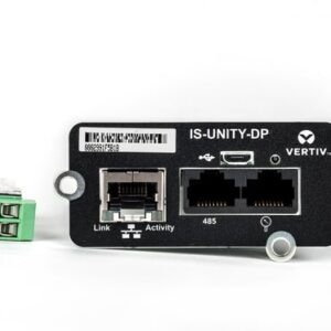 Vertiv Liebert IS-UNITY-DP adaptador y tarjeta de red Interno Ethernet 100 Mbit/s Vertiv Liebert IS-UNITY-DP adaptador y tarjeta de red Interno Ethernet 100 Mbit/s