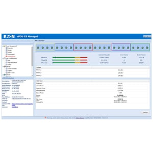 Eaton EMAH28 unidad de distribución de energía (PDU) 8 salidas AC 1U Negro