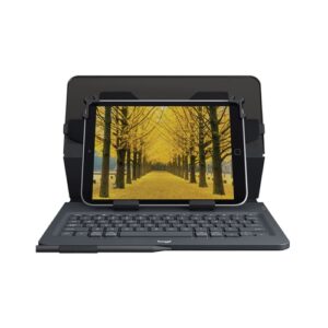 Logitech Universal Folio with integrated keyboard for 9-10 inch tablets Negro Bluetooth QWERTY Inglés del Reino Unido Logitech Universal Folio with integrated keyboard for 9-10 inch tablets Negro Bluetooth QWERTY Inglés del Reino Unido
