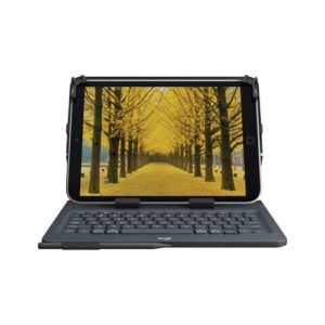Logitech Universal Folio with integrated keyboard for 9-10 inch tablets Negro Bluetooth QWERTY Inglés del Reino Unido