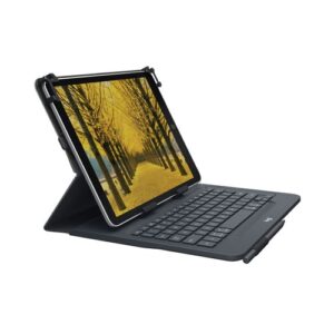 Logitech Universal Folio with integrated keyboard for 9-10 inch tablets Negro Bluetooth QWERTY Inglés del Reino Unido Logitech Universal Folio with integrated keyboard for 9-10 inch tablets Negro Bluetooth QWERTY Inglés del Reino Unido