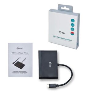 i-tec USB C HDMI Travel Adapter PD/Data i-tec USB C HDMI Travel Adapter PD/Data
