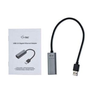 i-tec Metal USB 3.0 Gigabit Ethernet Adapter i-tec Metal USB 3.0 Gigabit Ethernet Adapter