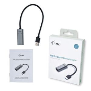 i-tec Metal USB 3.0 Gigabit Ethernet Adapter i-tec Metal USB 3.0 Gigabit Ethernet Adapter