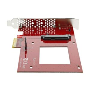 StarTech.com PEX4SFF8639 tarjeta y adaptador de interfaz Interno U.2