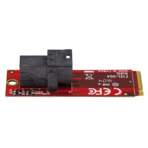 StarTech.com Tarjeta Adaptador PCI Express U.2 SFF8643 a M.2 para SSD NVMe U.2 - Conversor para SSD U.2 - Tarjeta Anfitrión para SSD U.2 StarTech.com Tarjeta Adaptador PCI Express U.2 SFF8643 a M.2 para SSD NVMe U.2 – Conversor para SSD U.2 – Tarjeta Anfitrión para SSD U.2