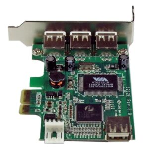 StarTech.com Adaptador Tarjeta PCI Express Perfil Bajo USB 2.0 Alta Velocidad - 3 Externos y 1 Interno StarTech.com Adaptador Tarjeta PCI Express Perfil Bajo USB 2.0 Alta Velocidad - 3 Externos y 1 Interno