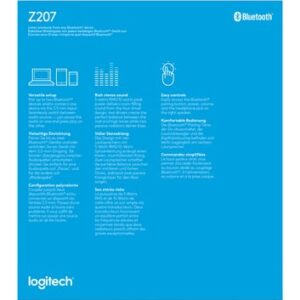 Logitech Z207 Altavoces de ordenador Bluetooth