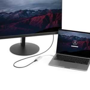 StarTech.com Adaptador USB C a Mini DisplayPort – 4K 60Hz – Blanco – Adaptador USB 3.1 Tipo C a Mini DP – Versión Mejorada es CDP2MDPEC