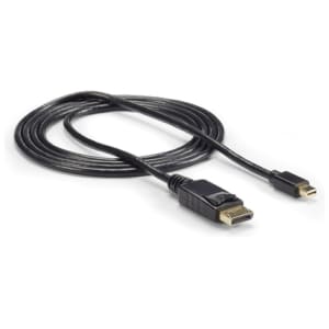 StarTech.com Cable de 1,8m Mini DisplayPort a DisplayPort 1.2 - Cable Adaptador Mini DisplayPort a DisplayPort 4K x 2K UHD - Cable para Monitor Mini DP a DP - Blanco