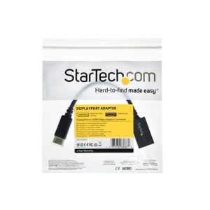 StarTech.com Adaptador Conversor de Vídeo DisplayPort a HDMI - Convertidor DP Pasivo - 1920x1200 StarTech.com Adaptador Conversor de Vídeo DisplayPort a HDMI – Convertidor DP Pasivo – 1920×1200
