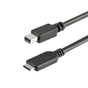StarTech.com Cable de 1m USB-C a Mini DisplayPort – 4K 60Hz – Negro – Adaptador USB 3.1 Tipo C a mDP