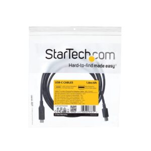 StarTech.com Cable 1,8m USB-C a Mini DisplayPort - 4K 60Hz - Black - Adaptador USB 3.1 Tipo C a mDP StarTech.com Cable 1,8m USB-C a Mini DisplayPort – 4K 60Hz – Black – Adaptador USB 3.1 Tipo C a mDP