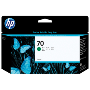 HP Cartucho de tinta 70 verde de 130 ml