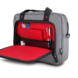 Urban Factory Mixee maletines para portátil 35,6 cm (14") Maletín Gris, Rosa