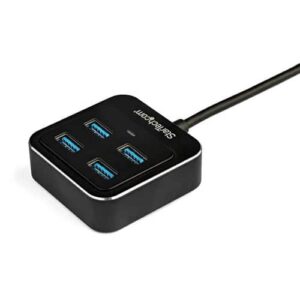 StarTech.com Hub USB-C de 4 Puertos - Ladrón USB Tipo C USB 3.1 - Concentrador de 4 Puertos USB A