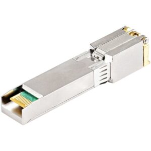 StarTech.com Módulo Transceptor SFP+ Compatible con HPE 813874-B21 - 10GBASE-T - SFP a RJ45 Cat6 / Cat5e - SFP+ Ethernet Gigabit de 10Gb - RJ45 - 30m - HPE BladeSystem, c-Class