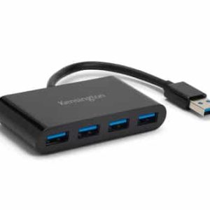 Kensington Hub USB 3.0 de cuatro puertos UH4000: negro Kensington Hub USB 3.0 de cuatro puertos UH4000: negro