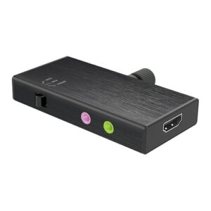 j5create JVA02-N Adaptador de captura en vivo HDMI™ a USB-C™ con Power Delivery j5create JVA02-N Adaptador de captura en vivo HDMI™ a USB-C™ con Power Delivery