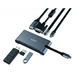 Urban Factory TCM15UF Adaptador gráfico USB Negro