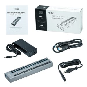 i-tec USB 3.0 Charging HUB 16port + Power Adapter 90 W i-tec USB 3.0 Charging HUB 16port + Power Adapter 90 W