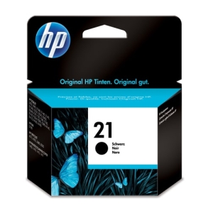 HP Cartucho de tinta original 21 negro