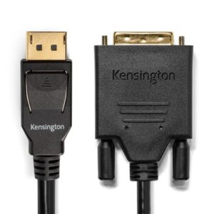 Kensington Cable unidireccional pasivo DisplayPort 1.1 (M) a DVI-D (M), 1,8 m
