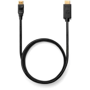 Kensington Cable unidireccional pasivo DisplayPort 1.2 (M) a HDMI (M), 1,8 m Kensington Cable unidireccional pasivo DisplayPort 1.2 (M) a HDMI (M), 1,8 m