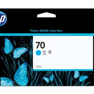 HP Cartucho de tinta DesignJet 70 cian de 130 ml