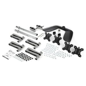 StarTech.com Base Soporte de Escritorio para 4 Monitores - Articulado - En Acero y Aluminio StarTech.com Base Soporte de Escritorio para 4 Monitores – Articulado – En Acero y Aluminio