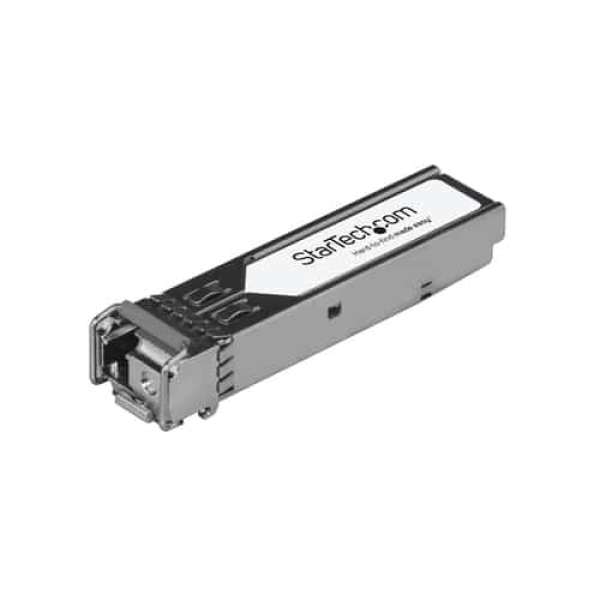 StarTech.com Módulo Transceptor SFP compatible con el Modelo 10057 de Extreme Networks - 1000BASE-BX-U - Fibra BiDi Ethernet Gigabit de 1 GbE - Monomodo (SMF)
