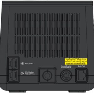 APC BE850G2-GR sistema de alimentación ininterrumpida (UPS) En espera (Fuera de línea) o Standby (Offline) 0,85 kVA 520 W 8 salidas AC APC BE850G2-GR sistema de alimentación ininterrumpida (UPS) En espera (Fuera de línea) o Standby (Offline) 0,85 kVA 520 W 8 salidas AC