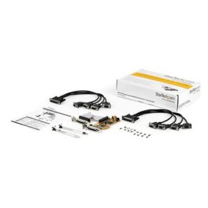 StarTech.com Tarjeta PCI Express de 8 Puertos Serie con UART 16550 StarTech.com Tarjeta PCI Express de 8 Puertos Serie con UART 16550
