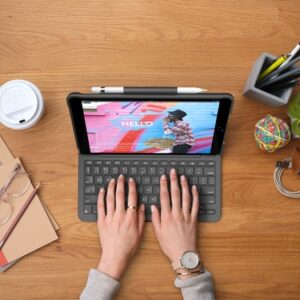 Logitech Slim Folio Grafito Bluetooth QWERTY Inglés del Reino Unido Logitech Slim Folio Grafito Bluetooth QWERTY Inglés del Reino Unido