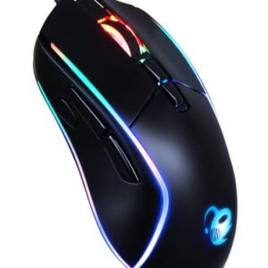 MOUSE DEEP GAMING DEEP DARTH RGB USB BLACK