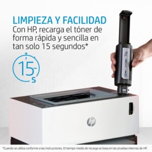 HP Kit de recarga de tóner Original Neverstop 143A negro